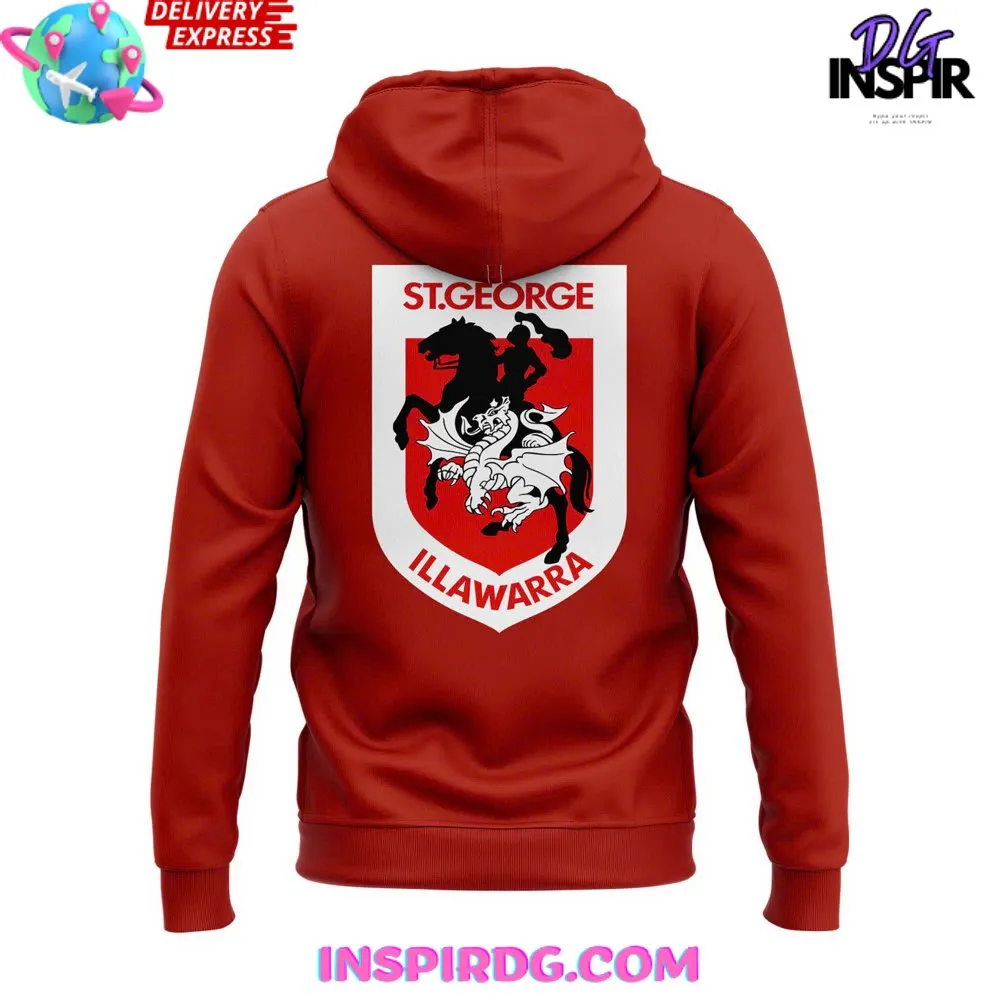 -St George Illawarra Dragons Convoy 2024 Orange Hoodie