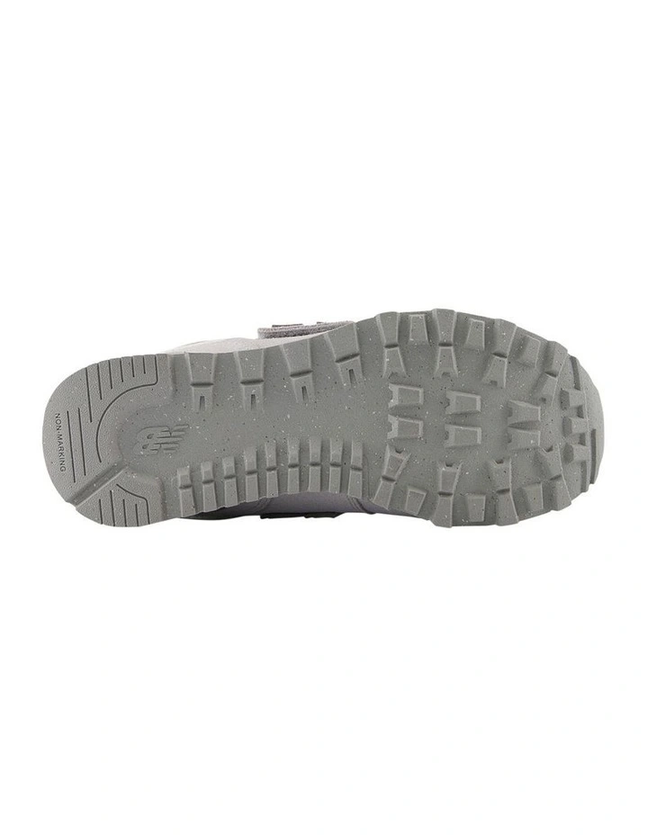 574 V1 Self-Fastening Strap Pre-School Sneakers in Grey