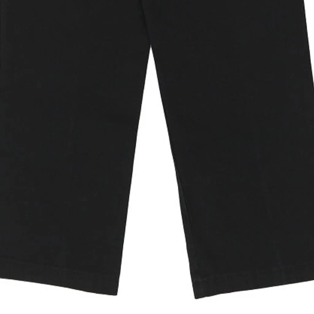 874 Dickies Trousers - 28W UK 8 Black Cotton Blend