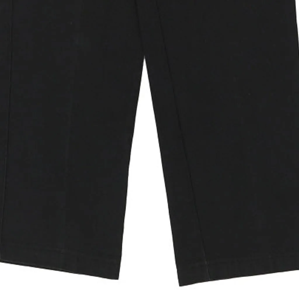 874 Dickies Trousers - 28W UK 8 Black Cotton Blend