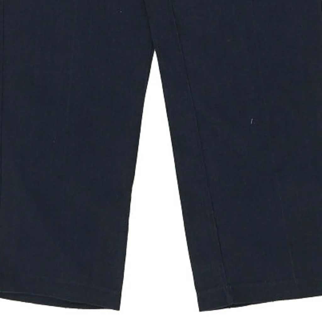 874 Dickies Trousers - 32W 32L Navy Cotton Blend