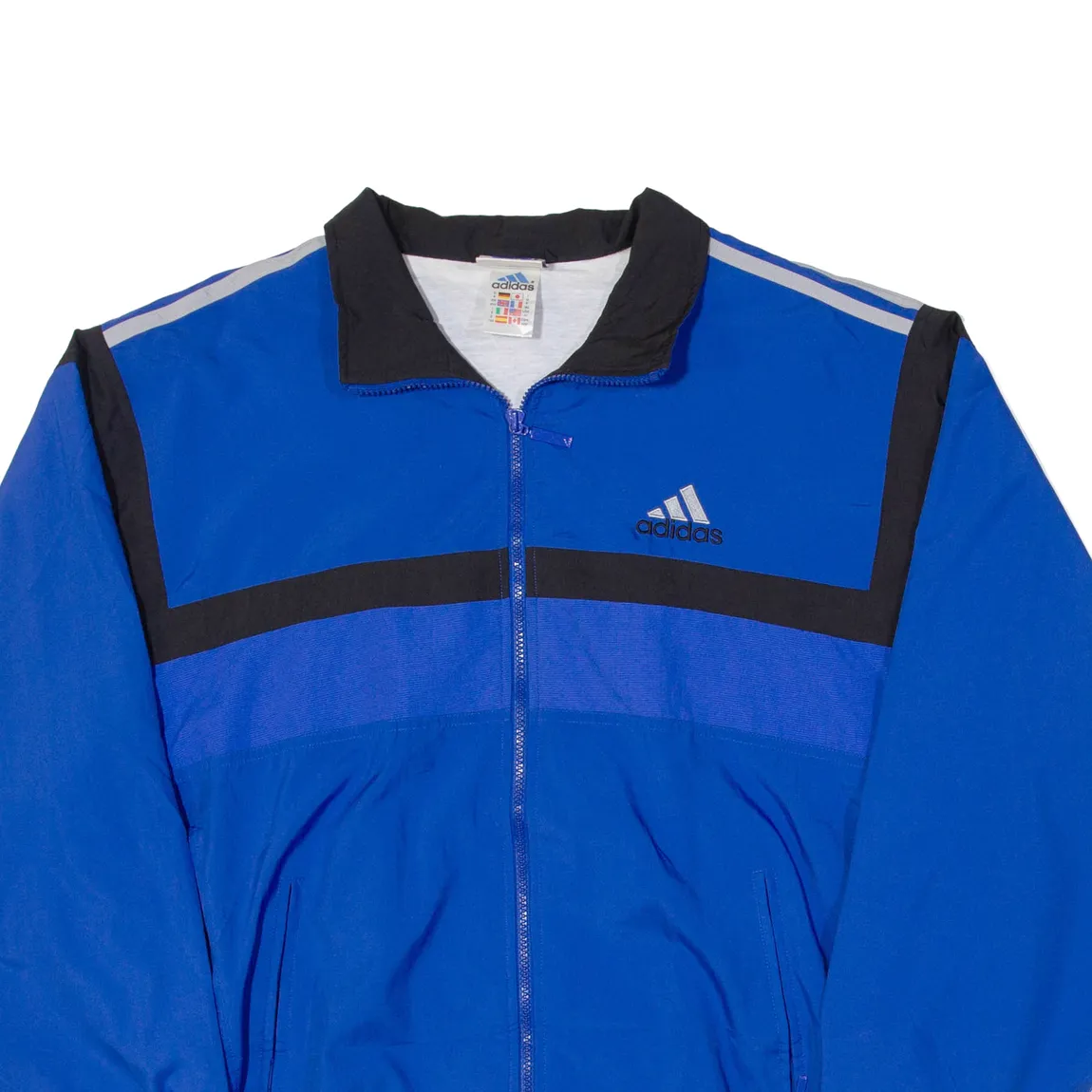 ADIDAS Mens Shell Jacket Blue XL