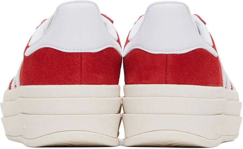 Adidas Originals Red Gazelle Bold Sneakers