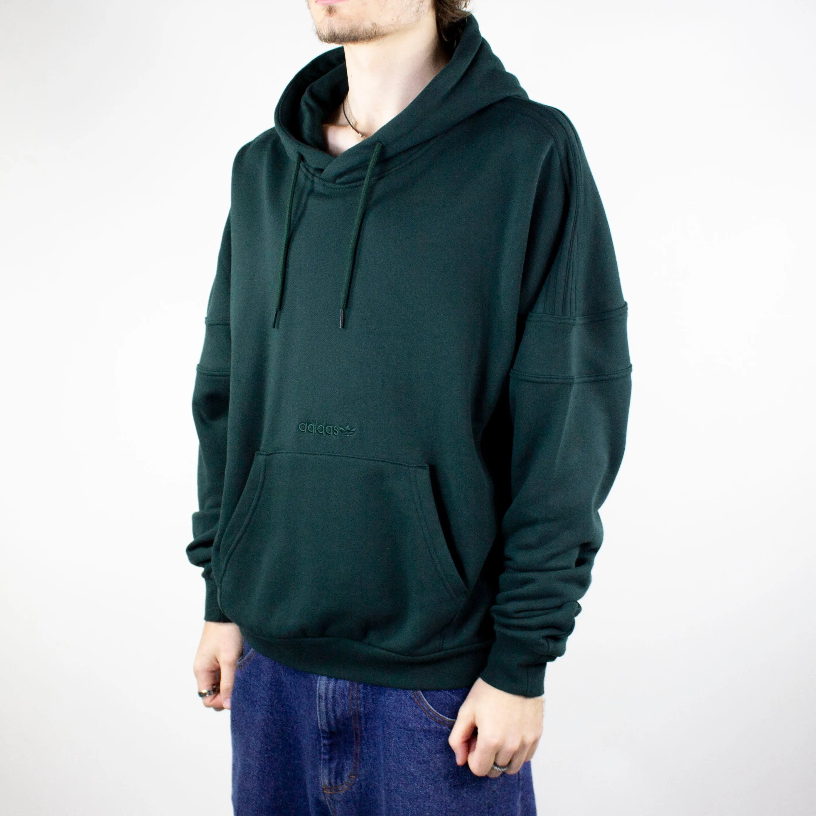 Adidas Skateboarding CLR84 Challenger Hoodie - Shadow Green exclusive