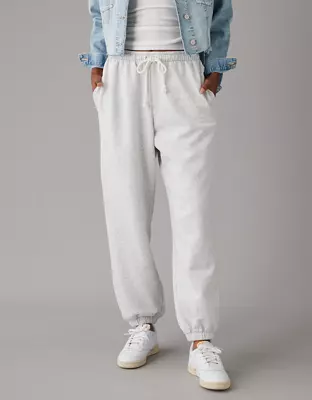 AE High-Waisted Baggiest Fleece Jogger-