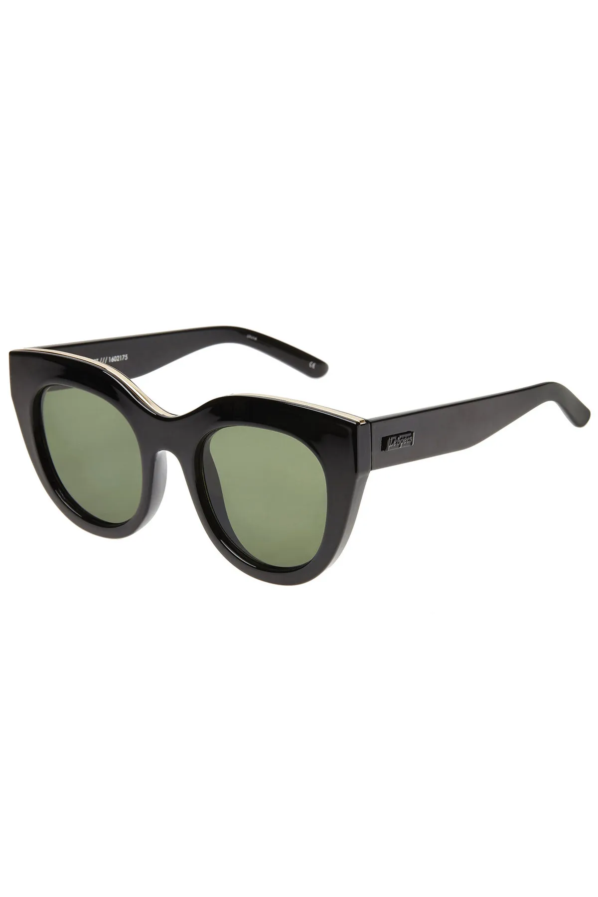 Air Heart Sunglasses - Black