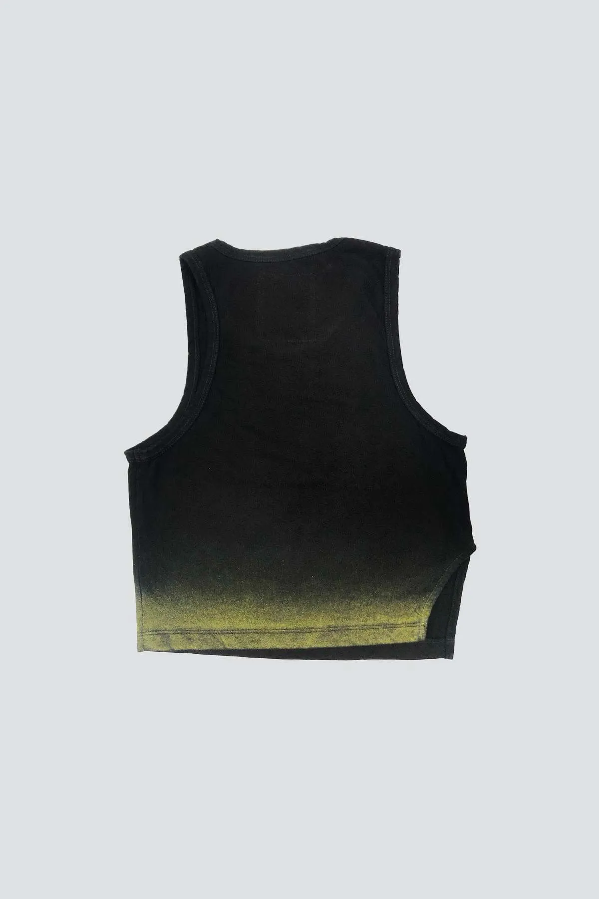 Airbrush Stretch Tank - Black/Yellow