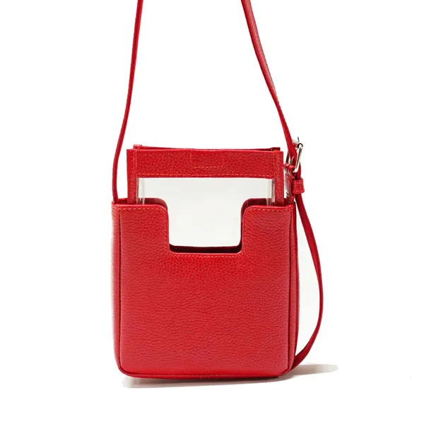 Alea cow hide bag - Red