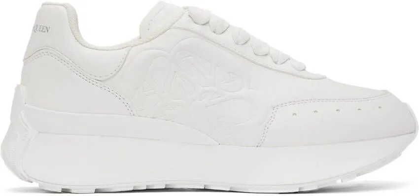 Alexander McQueen White Sprint Sneakers