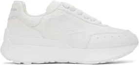 Alexander McQueen White Sprint Sneakers