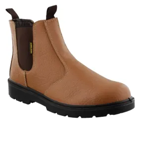 Amblers FS115 Dealer Safety Boot Tan