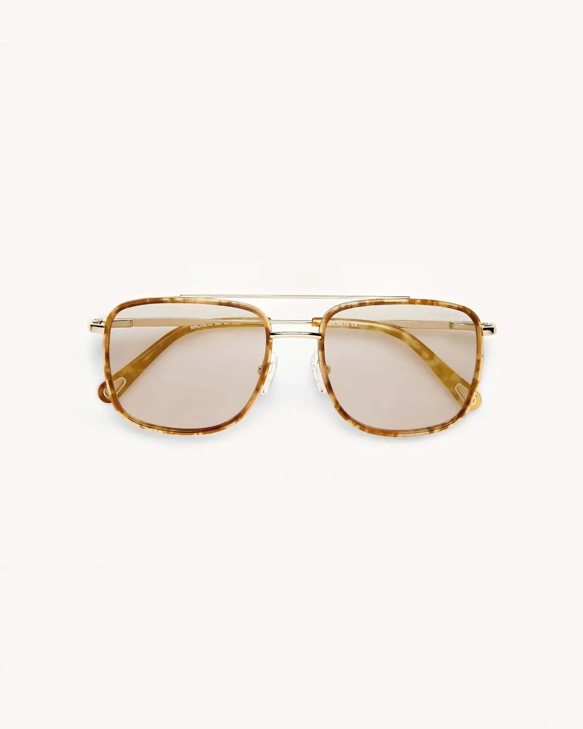 amelia sunglasses - modern walnut