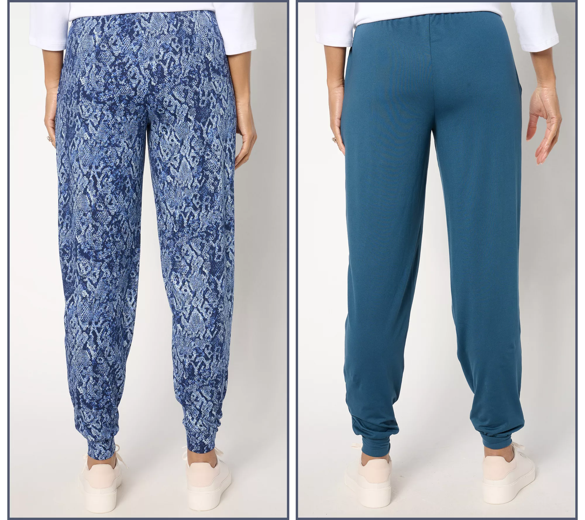 Anybody Lounge Petite Lush Jersey Set of Two Joggers