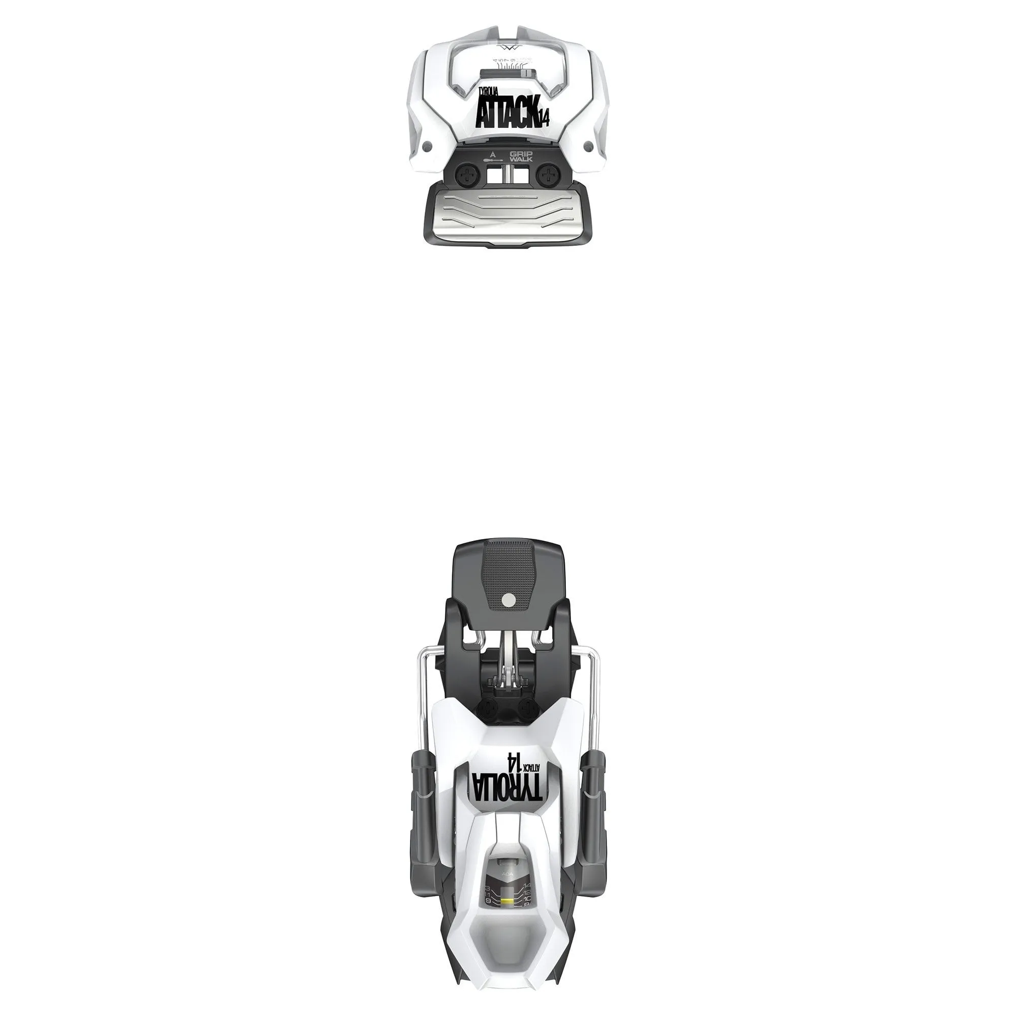 Attack 14 GW Brake 95 Ski Binding - Matt White