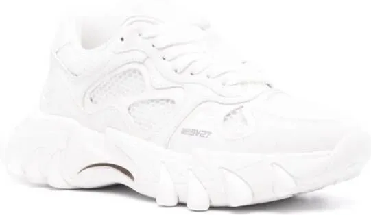 Balmain B-East panelled sneakers White