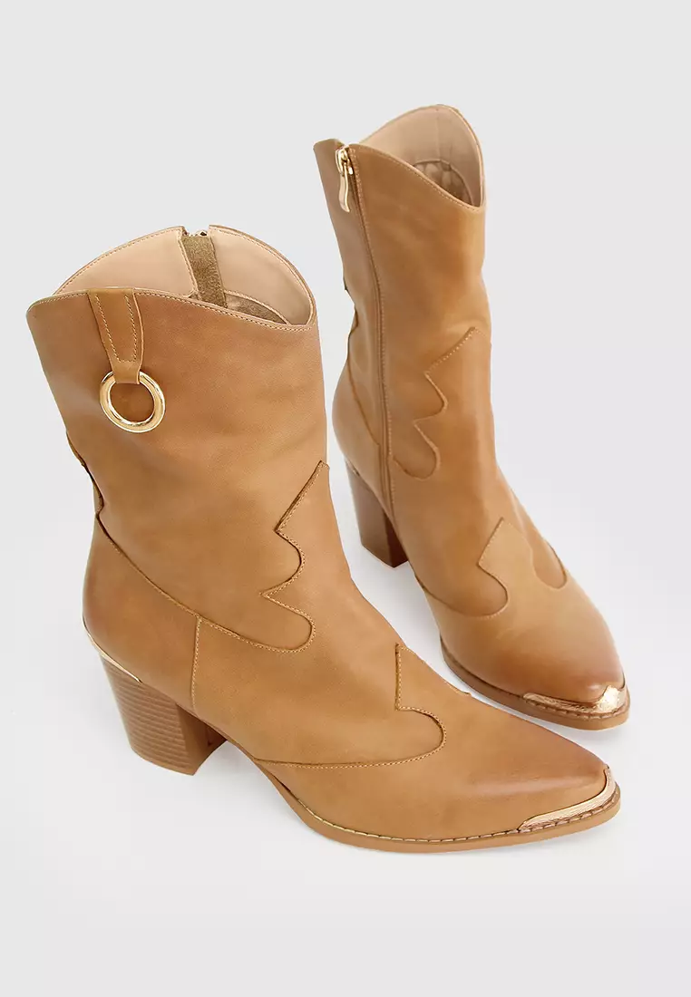 Belle & Bloom Dallas Western Boot