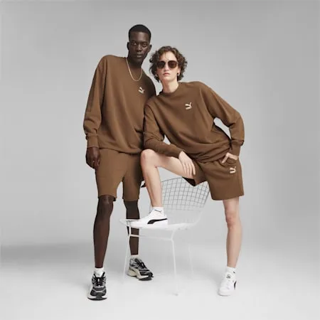 BETTER CLASSICS Unisex Relaxed Sweatshirt | Teak | PUMA SHOP ALL PUMA | PUMA 