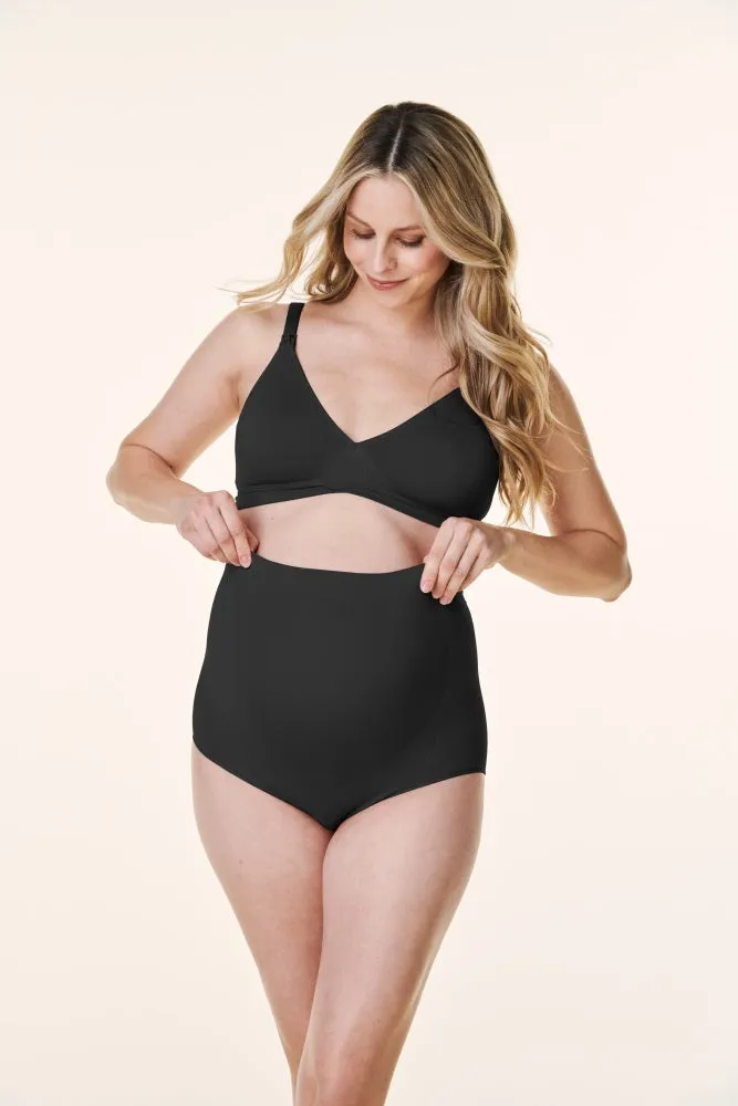 Black Bravado High Waist Maternity Underwear