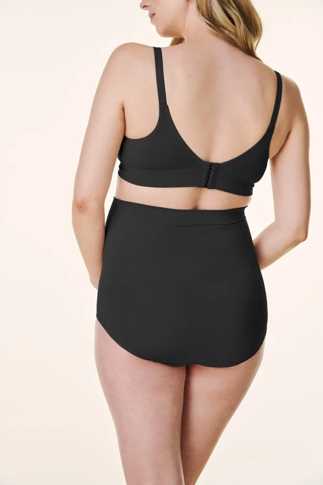 Black Bravado High Waist Maternity Underwear