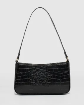 Black Frankie Shoulder Bag