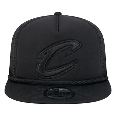 Black Tonal Golfer Trucker Hat