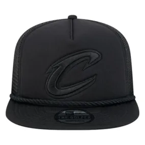 Black Tonal Golfer Trucker Hat