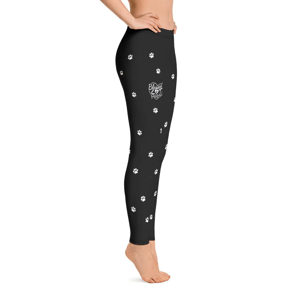 Blessed Cat Mama Leggings