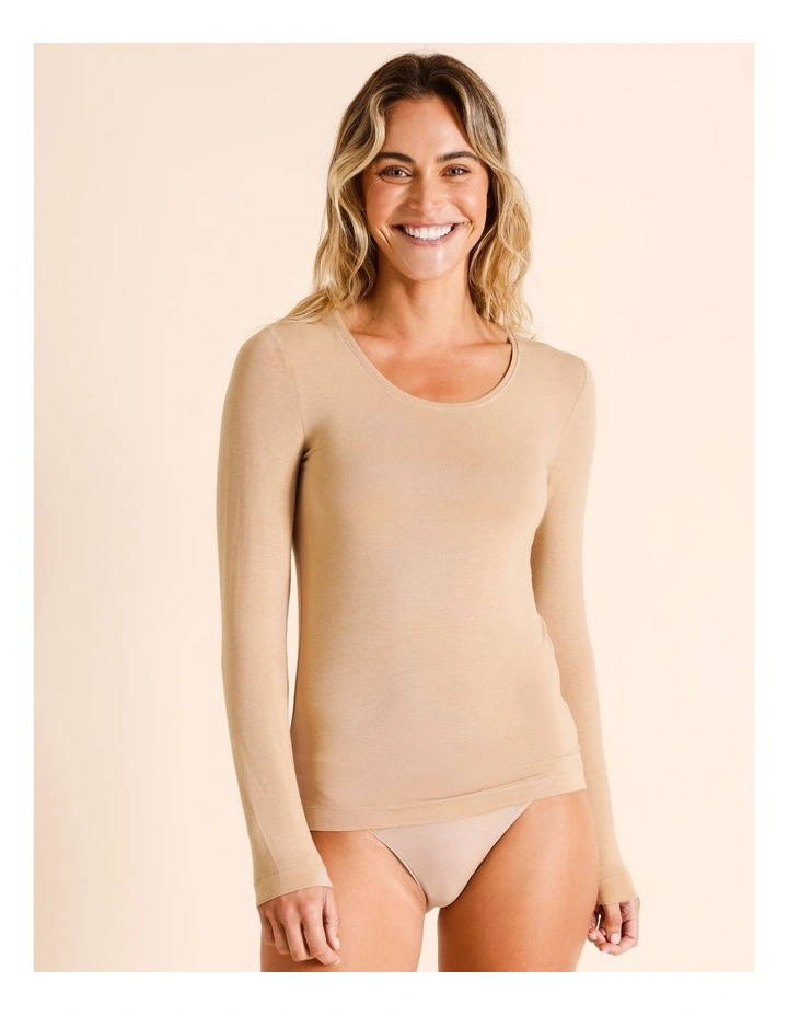 Body Layer Modal Thermal Long Sleeve Top