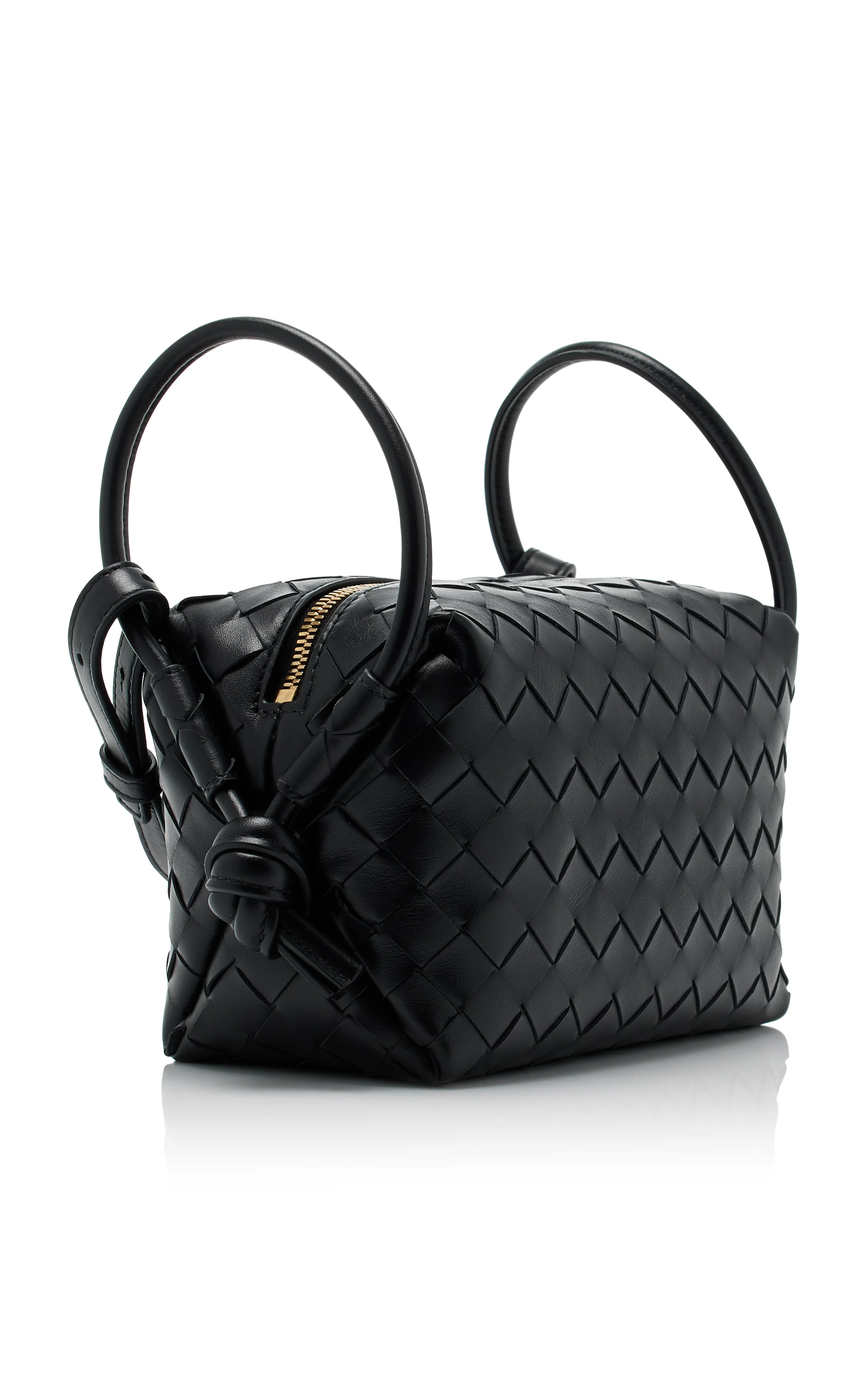 Bottega Veneta Small Loop Intrecciato Leather Shoulder Bag