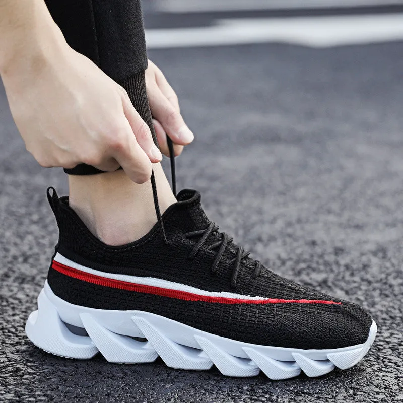 Breathable mesh sneakers