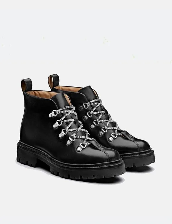 Bridget Boot in Colorado Leather - Black