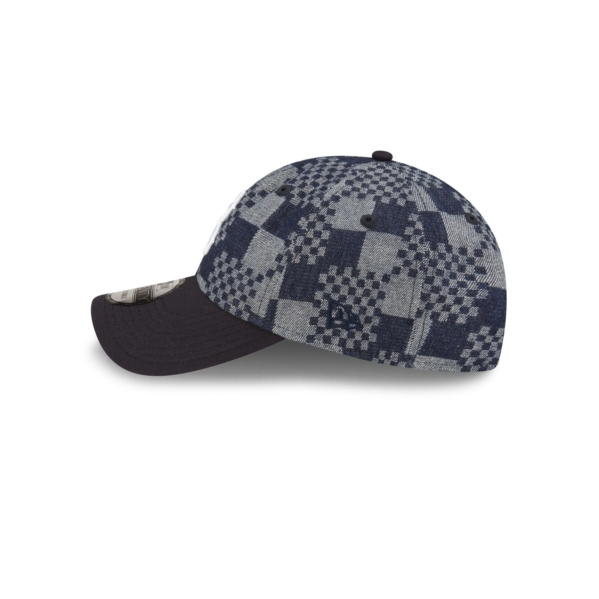 Brooklyn Dodgers Pattern Denim 9TWENTY Adjustable Hat