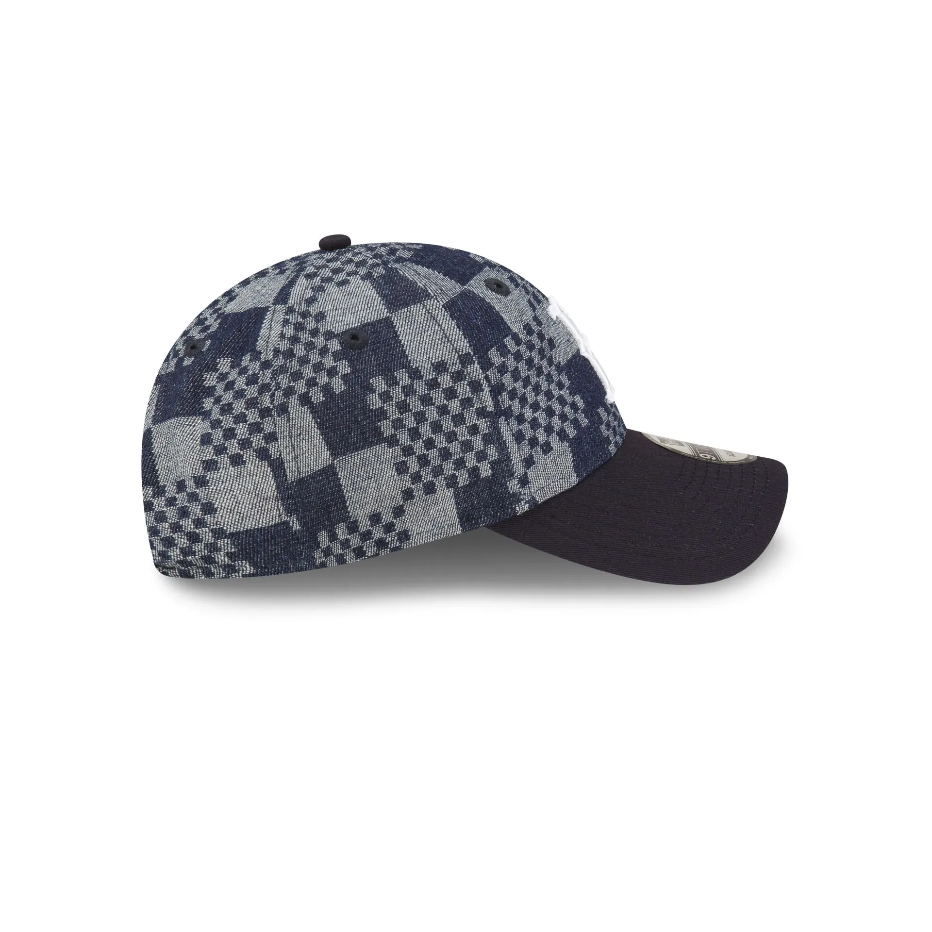 Brooklyn Dodgers Pattern Denim 9TWENTY Adjustable Hat