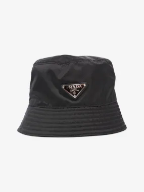 Bucket Hat Black Re Nylon Small