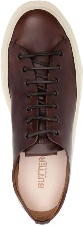 Buttero lace-up low-top sneakers Brown