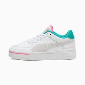 CA Pro Retro Resort Women's Sneakers | PUMA White-Sparkling Green-Fast Pink | PUMA CA Pro | PUMA 