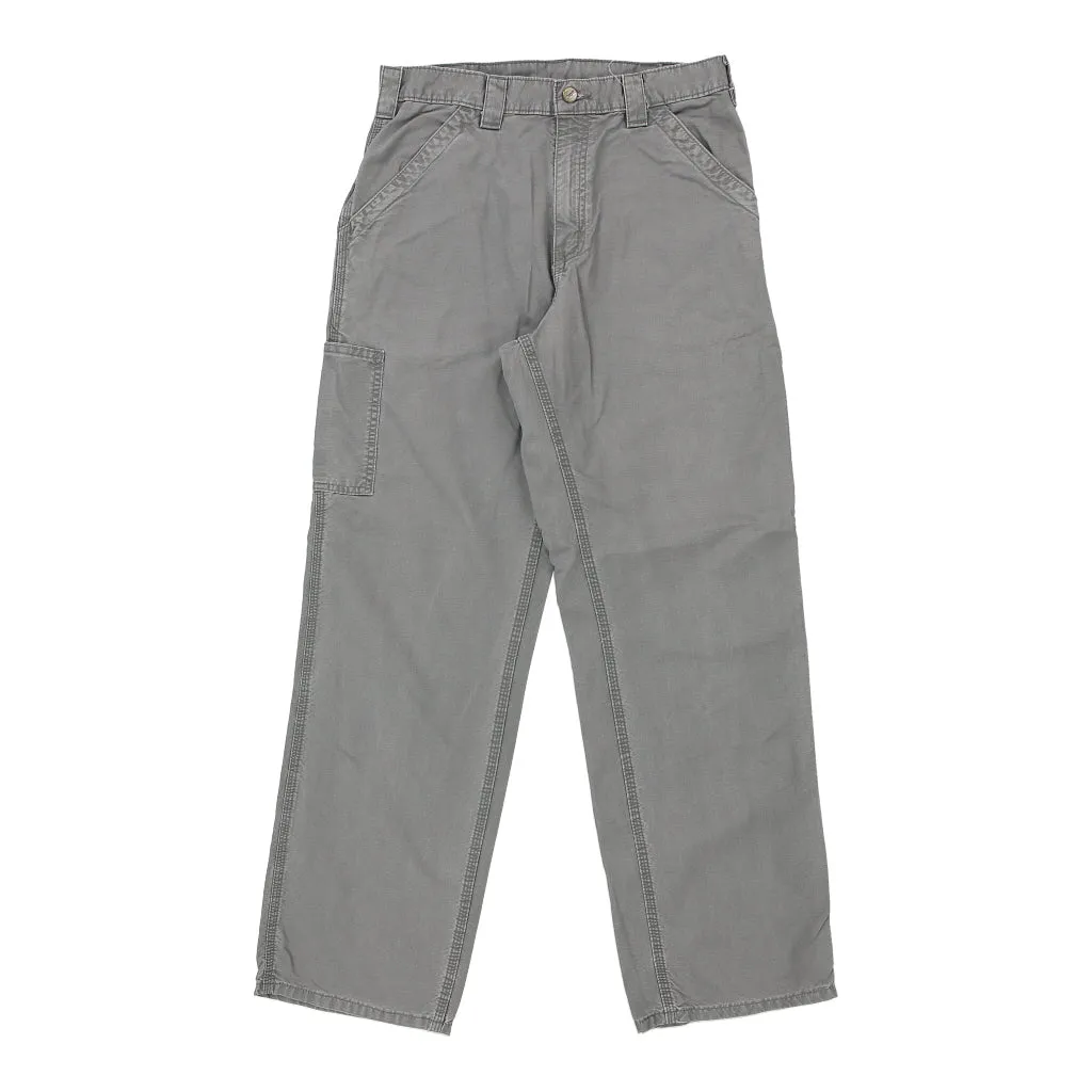 Carhartt Carpenter Trousers - 32W 32L Grey Cotton