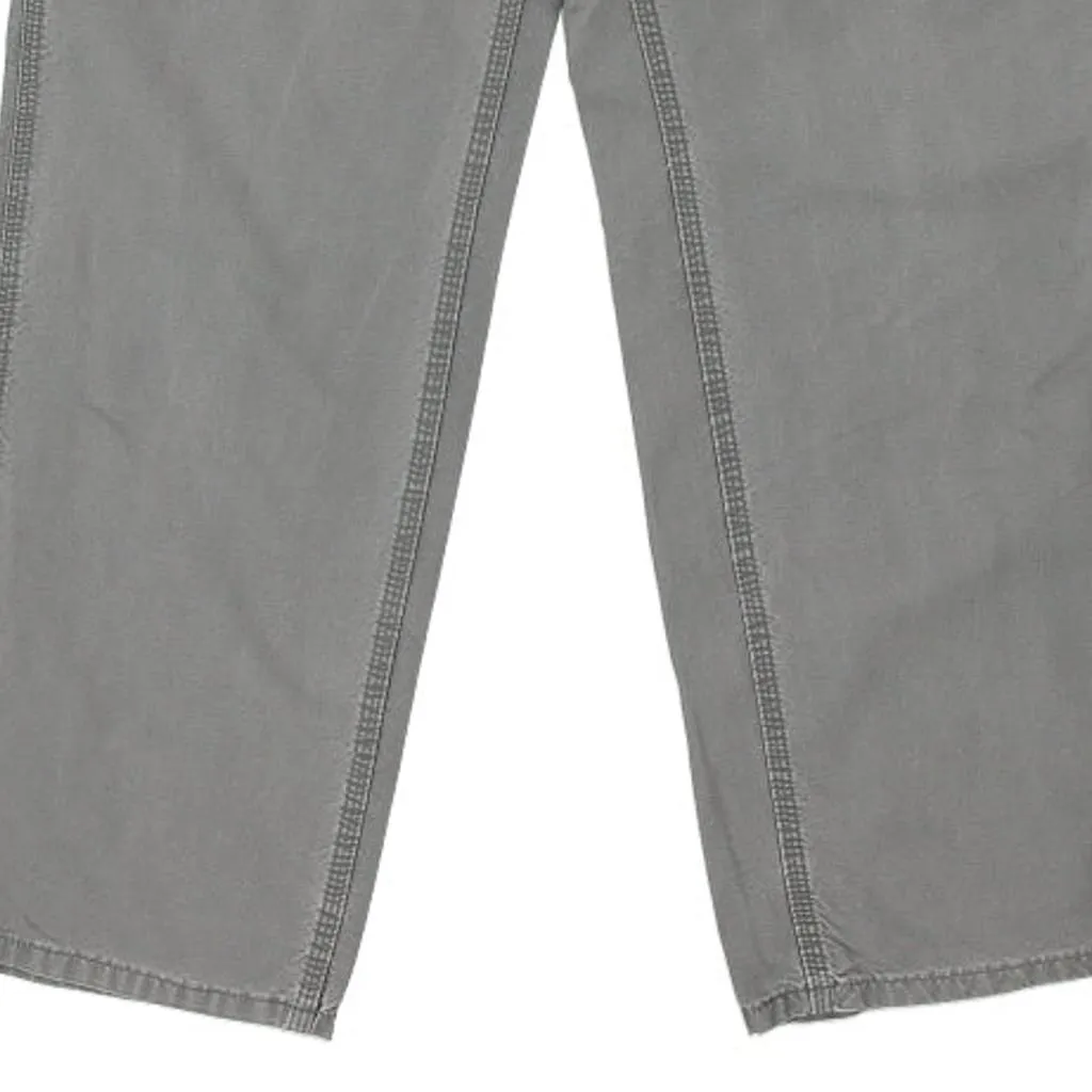 Carhartt Carpenter Trousers - 32W 32L Grey Cotton