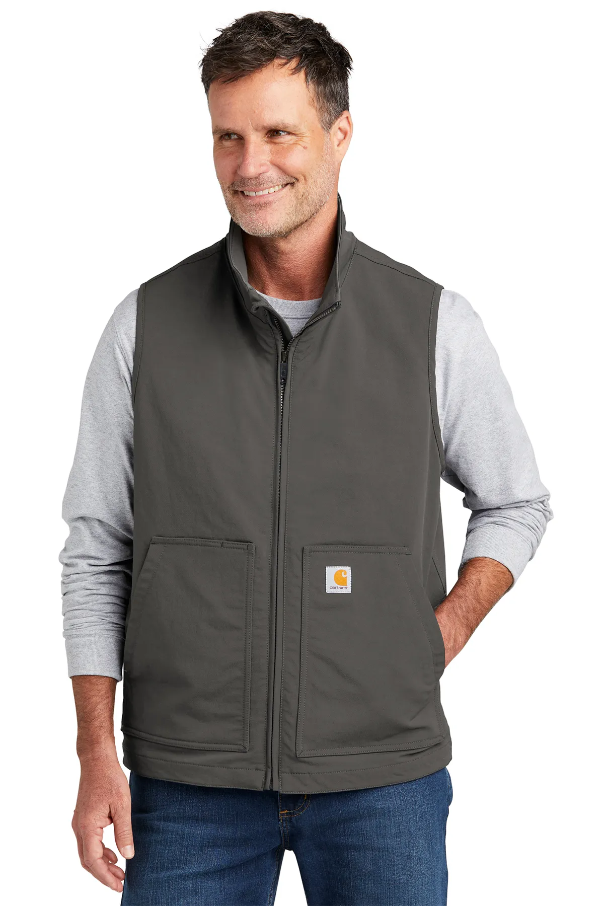 Carhartt CT105535 Super Dux Soft Shell Vest | Logo Shirts Direct