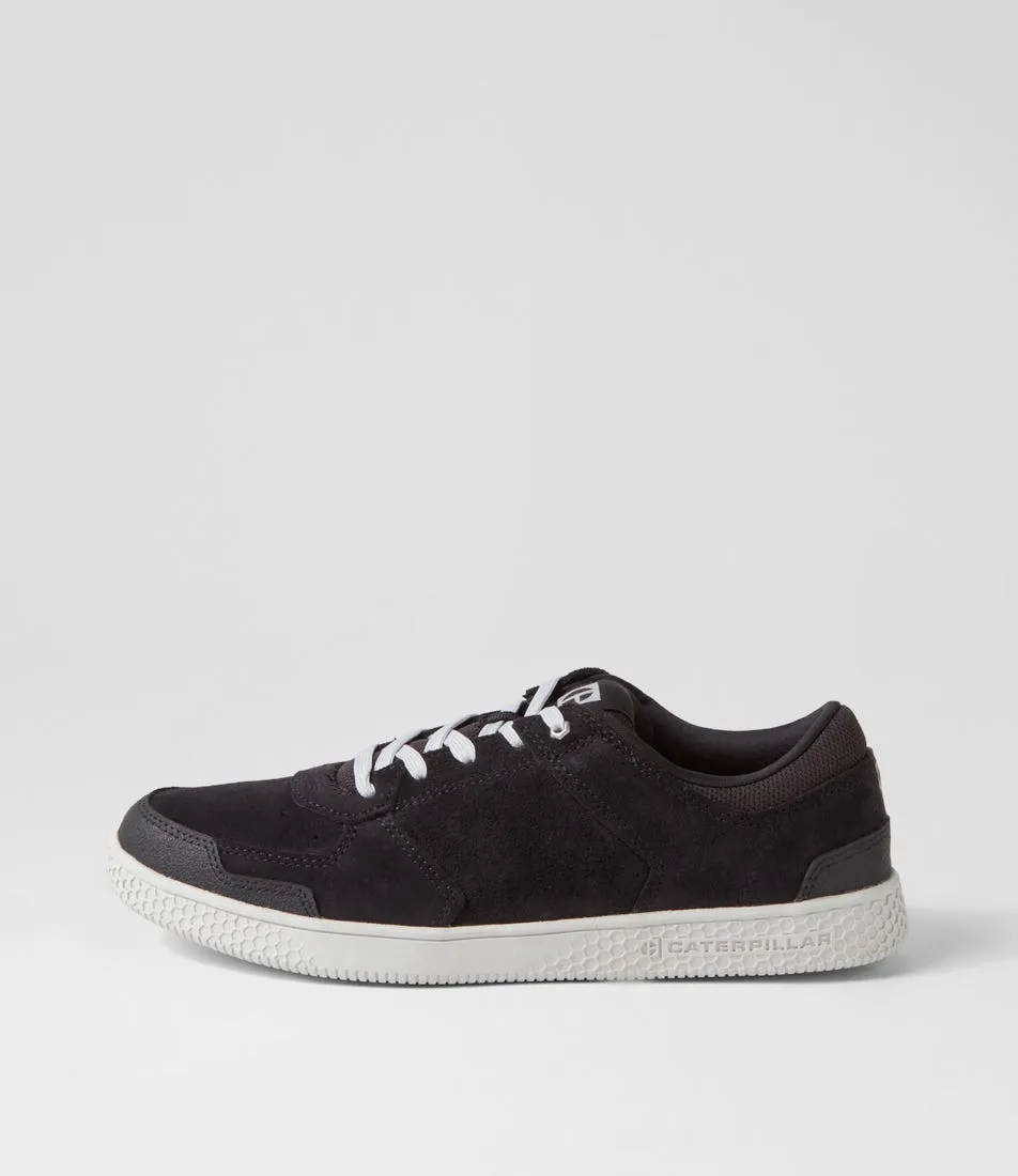 CATEPILLAR Pause Sport Low Black Suede Sneakers