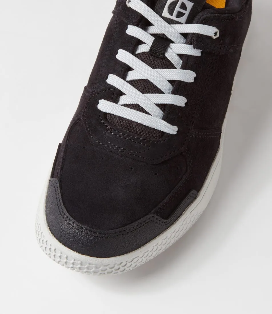 CATEPILLAR Pause Sport Low Black Suede Sneakers