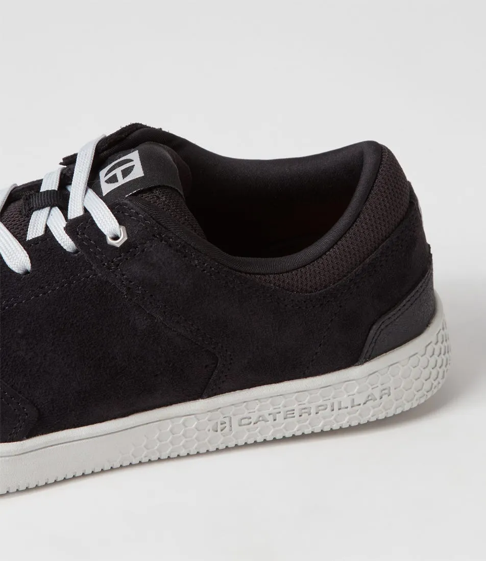 CATEPILLAR Pause Sport Low Black Suede Sneakers