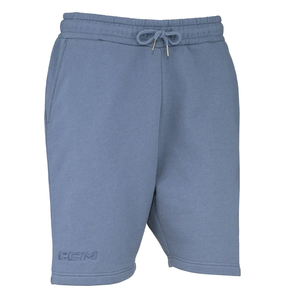 CCM ADULT CORE BLUE FLEECE SHORTS