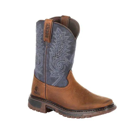 Children's Rocky Original Ride FLX Western Boot #RKW0255C (8.5C-3C)