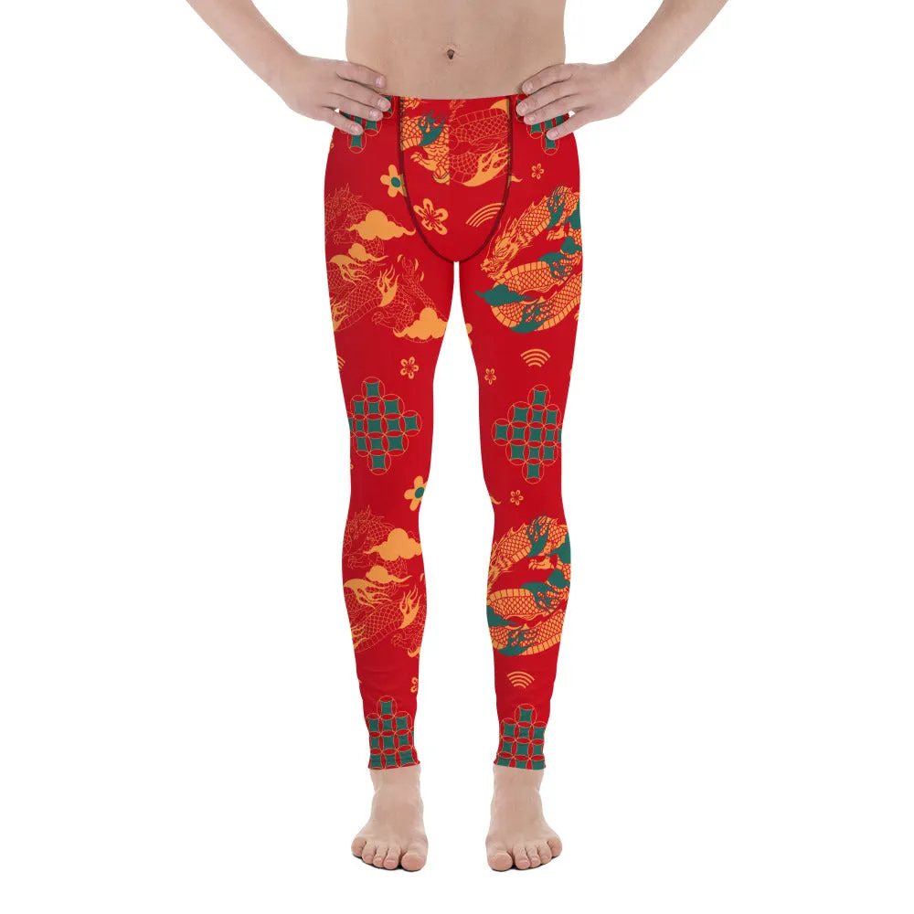 Chinese Dragon Men's Leggings