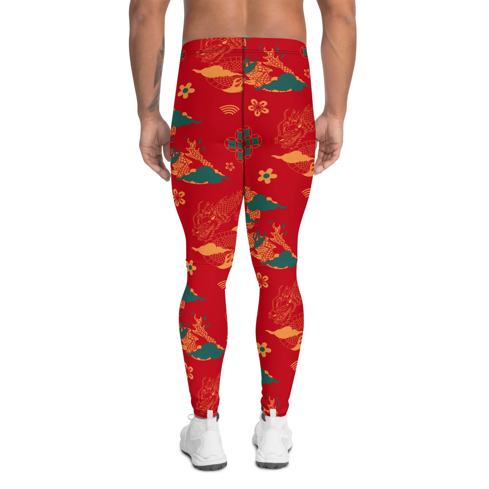 Chinese Dragon Men's Leggings