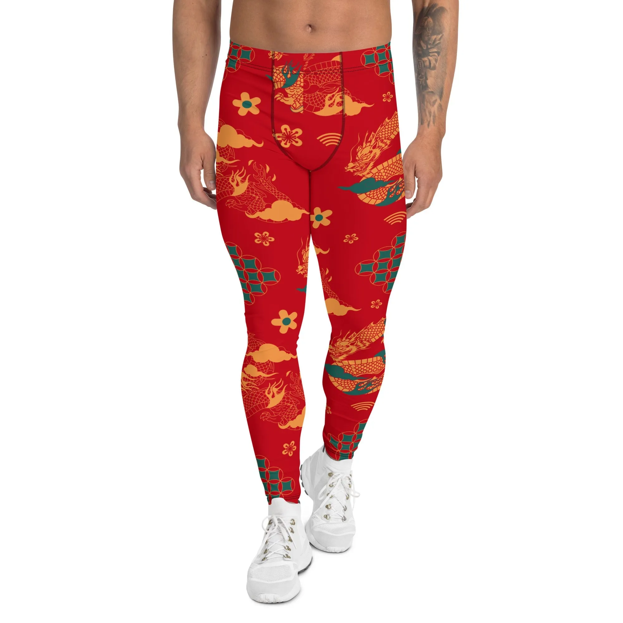 Chinese Dragon Men's Leggings