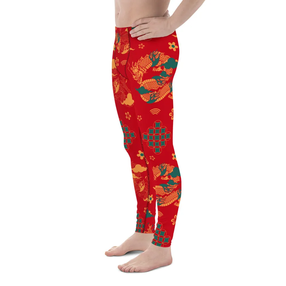 Chinese Dragon Men's Leggings