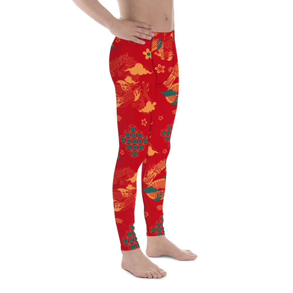 Chinese Dragon Men's Leggings