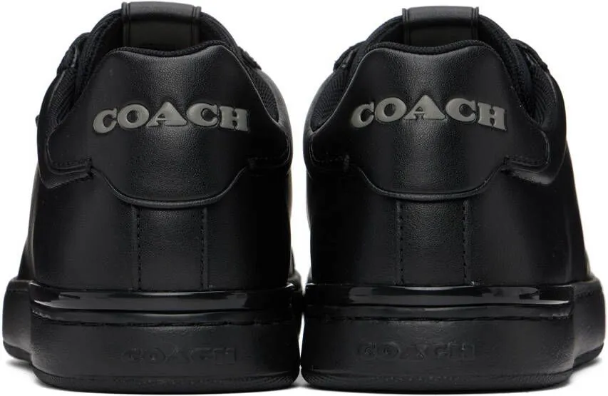 Coach 1941 Black Lowline Low-Top Sneakers